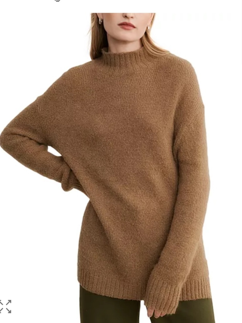 Jenni Kayne oversized cotton pullover sweater - size M